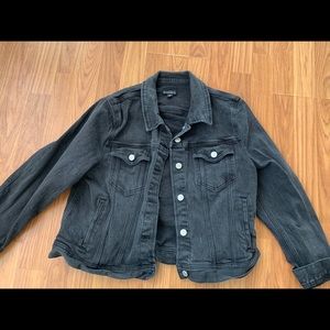 JCREW distressed denim jacket